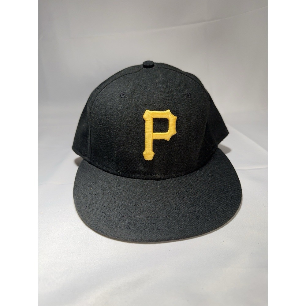 Vintage‎ Pittsburgh Pirates Sports Hat Cap MLB Authentic New Era 7 1/4 Fitted